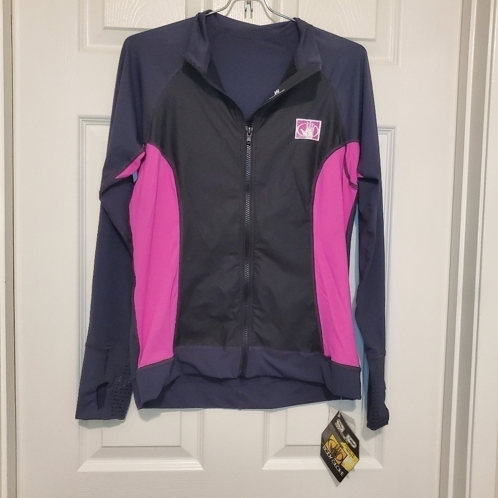 Body Glove Women's Light Weight Front Zip Exposure Jacket Sz M